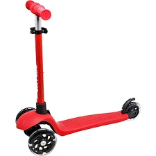Самокат трехколесный "Carrello" (красный)
