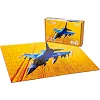 Фигурный деревянный пазл A3 "F16 Fighting Falcon" PuzA3-02023, 176 элементов