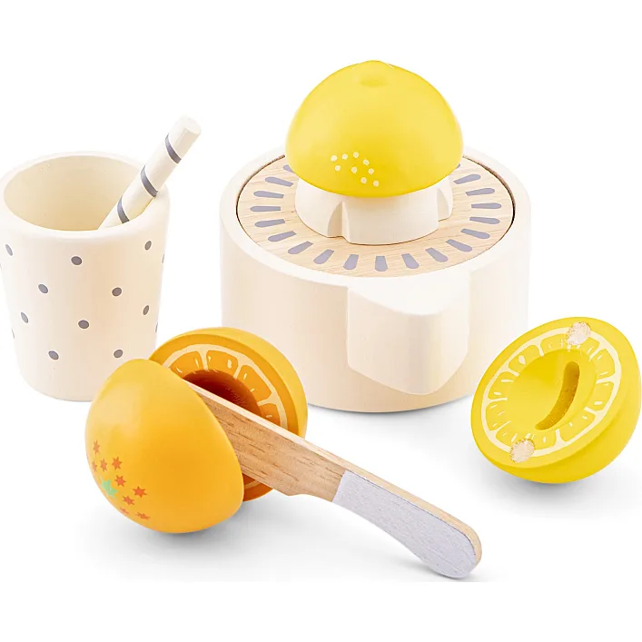 Игрушечный набор Соковыжималка с фруктами, New Classic Toys (07093)