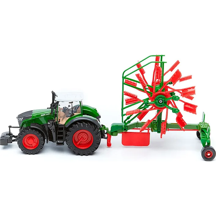 Модель - Трактор Fendt 1050 Vario c роторными валковыми граблями