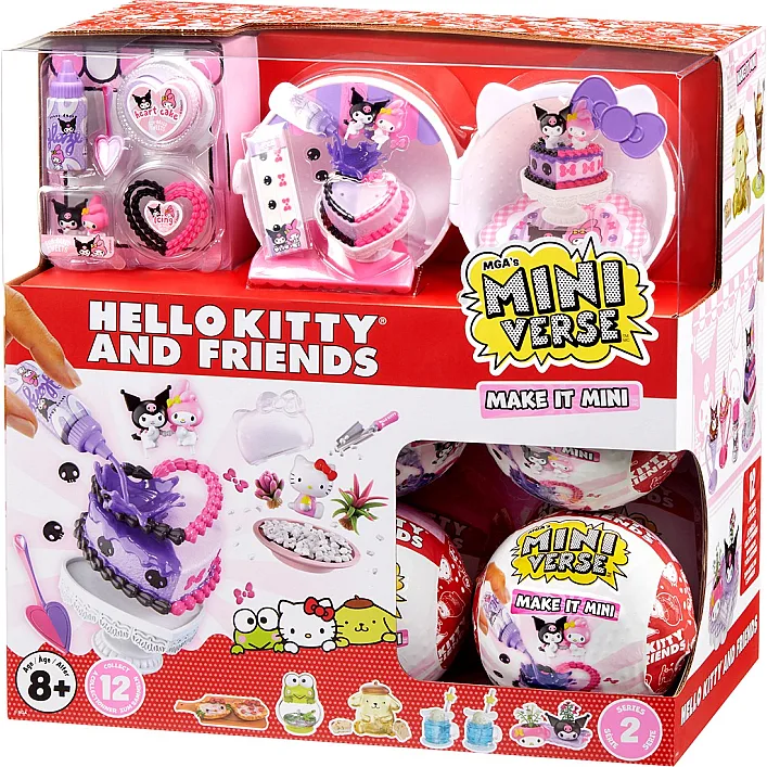 Игровой набор Miniverse серии Sanrio S2 – Создай стиль вместе с Хеллоу Китти и друзьями