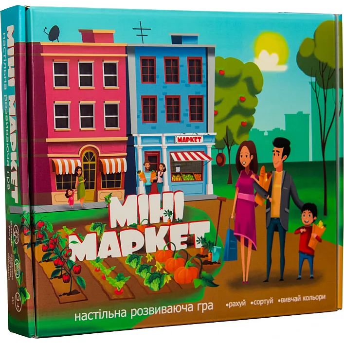 Настольная игра "Мини Маркет" 30915 STRATEG (Нас0915)