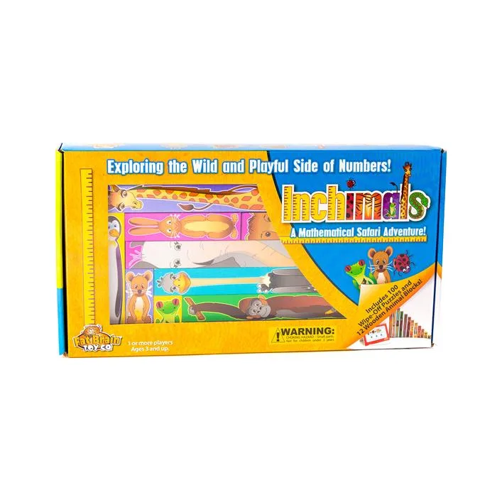 Набор для счета Fat Brain Toys Inchimals Зверята (F038ML)