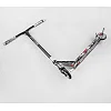 Самокат трюковый Best Scooter BS-77101 (4) HIC-система, ПЕГИ, алюминиевый диск и дека с ПРИНТОМ, колёса PU, d=110мм, ширина руля - 60 см, в коробке