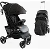 Тележка прогулочная детская "JOY" Livvi LV-08160 (1) рама алюминиевая, футкавер, подстаканник, телескопическая ручка, в коробке