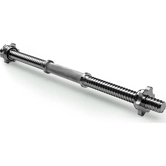 Гантельний гриф EasyFit EF-8047, 50 см, Ø 25 мм, хромований