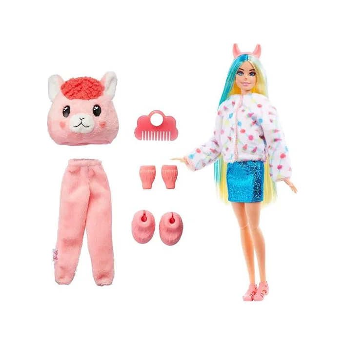 Кукла Barbie Cutie Reveal Забавная лама 29 см (HJL60)