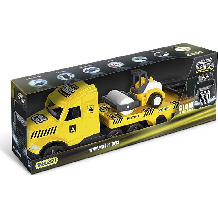 Эвакуатор "Magic Truck Technic" с катком