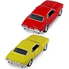 Автомодель - CHEVROLET CAMARO Z28 1968 (красный, желтый) TECHNODRIVE (Маш0384)