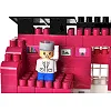 Конструктор "Block&Steps: Розовая Вилла" + ходилка и мемори игра 3в1, 124дет. QB300-206 qbee (Кон3296)