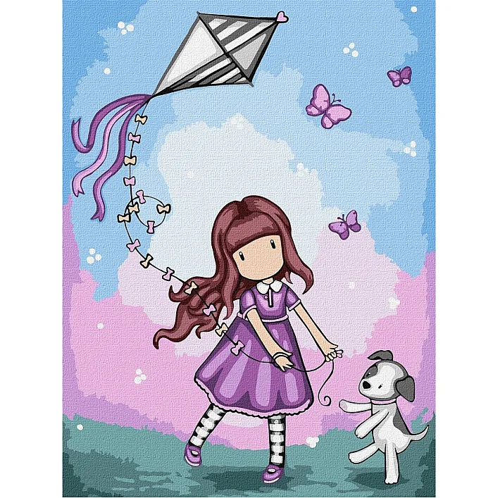 Картина за номерами "Don’t Fly Away Santoro Gorjuss Collection" 30х40 см