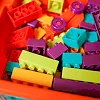 Конструктор - Архитектор оранжевая тележка