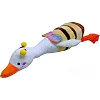 Мягкая игрушка "Гусь-обнимусь" в костюме пчелки (65 см)