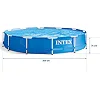 Бассейн каркасный 16в1 INTEX 28212, 366 x 76 см + машина для создания пузырей