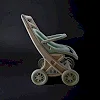 Коляска для кукол сидячая Eco Green 0122/01eco DOLONI (Дев2251)
