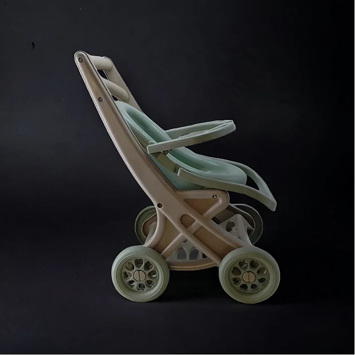 Коляска для кукол сидячая Eco Green 0122/01eco DOLONI (Дев2251)