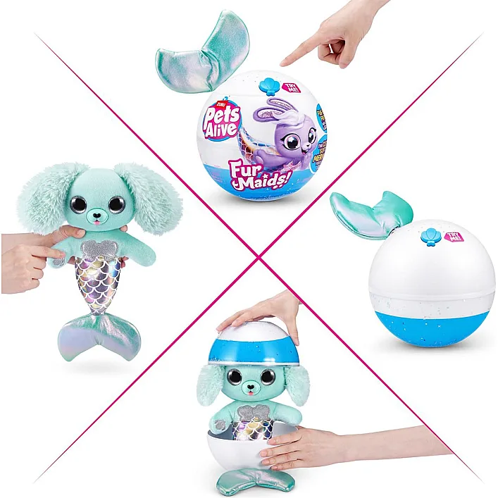 Интерактивный игровой набор Pets Alive серии Furmaids – Щенок Даззи
