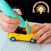 Набір стрижнів для 3D-ручки 3Doodler Start – МІКС (75 шт: зелений, жовтий, рожевий)