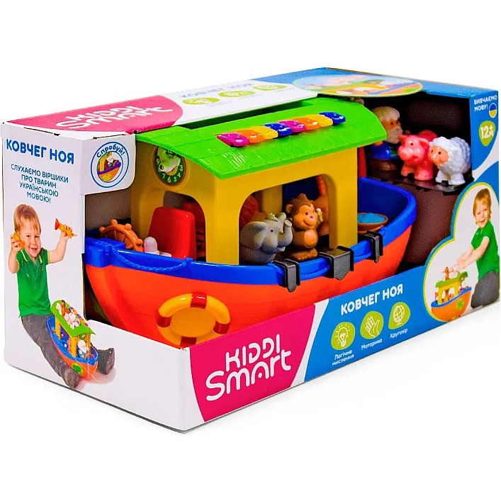 Игровой набор КОВЧЕГ НОЯ 063404 KIDDI SMART (украинский язык) (Муз3404)