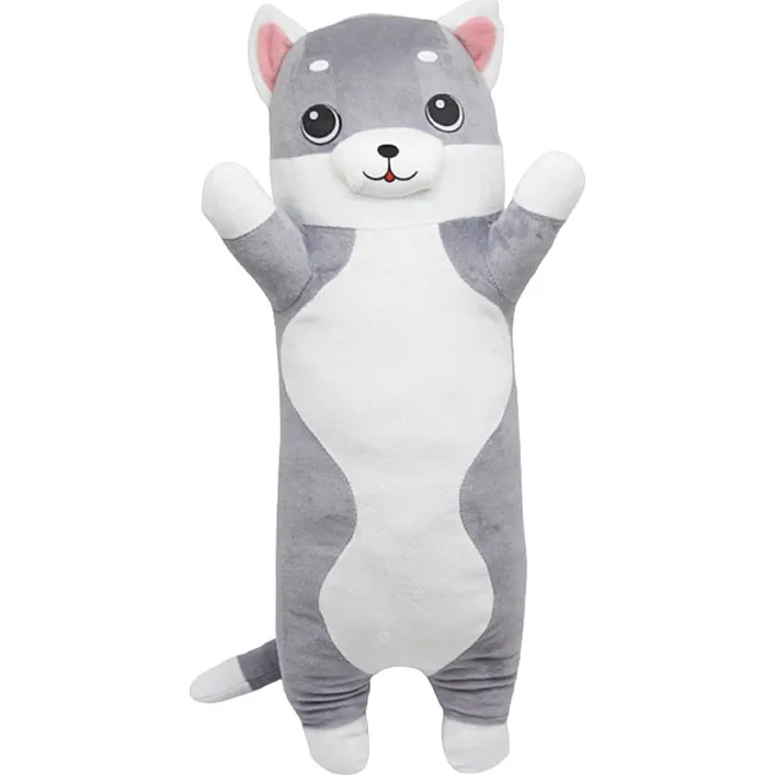 Игрушка-обнимашка "Серый котик", 50 см