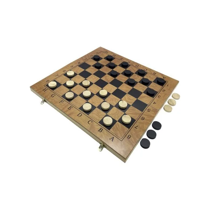 Набір настільних ігор "Шахи 3 в 1" Set3 NE-LG-12 нарди, шашки, шахова дошка 40х40 см