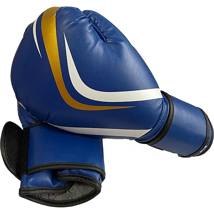 Перчатки боксерские Fight Gear Team Club NE-BOX-BF-8-BL, 8 oz, синий