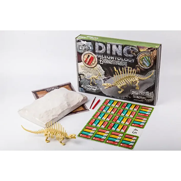Набор для проведения раскопок (В) "DINO PALEONTOLOGY" DP-01-01,02,03,04,05 DANKO (Нас2242)