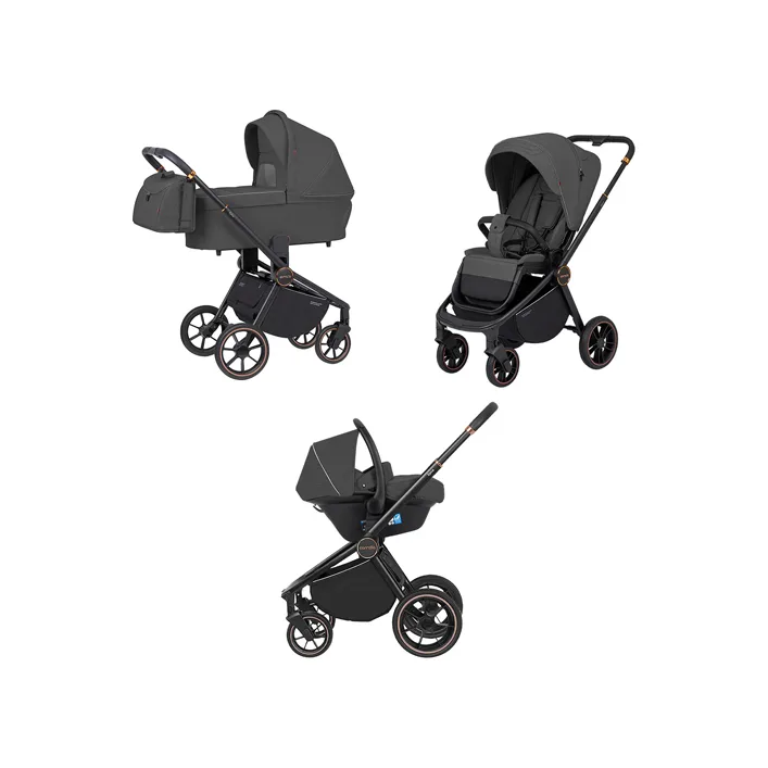Коляска универсальная CARRELLO Epica CRL-8511 (3in1) Iron Grey