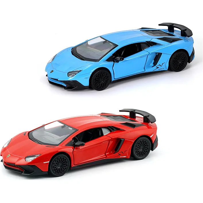 Автомодель - LAMBORGHINI AVENTADOR (червоний, синій)