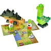 Конструктор "Block&Steps: Земля динозавров" + ходилка и мемори игра 3в1, 41дет. QB300-101 qbee (Кон7631)