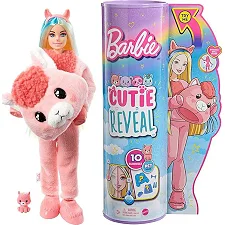 Кукла Barbie Cutie Reveal Забавная лама 29 см (HJL60)