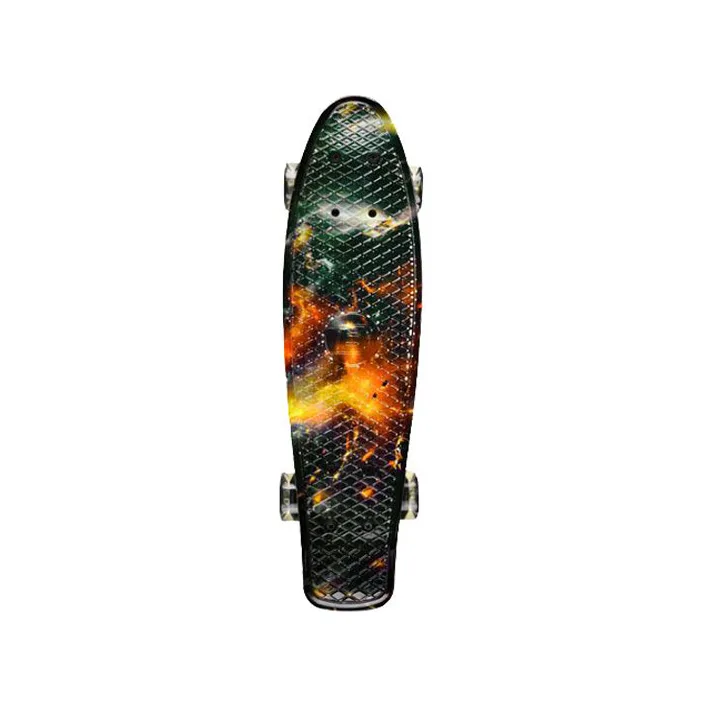 Скейт "Пенни борд" SC20417 PU колеса со светом, 56 см
