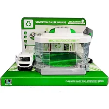 Автомойка CLM 887 (12) металлопластиковая машинка, подсветка, парогенератор, звуки, подвижные элементы, микрофон, в коробке