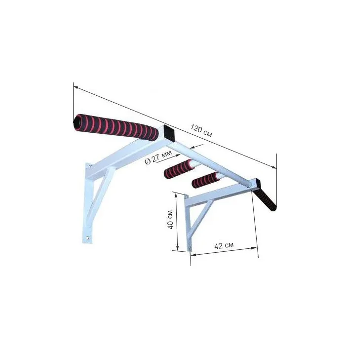 Турник настенный 2 в 1 NE-TR-21