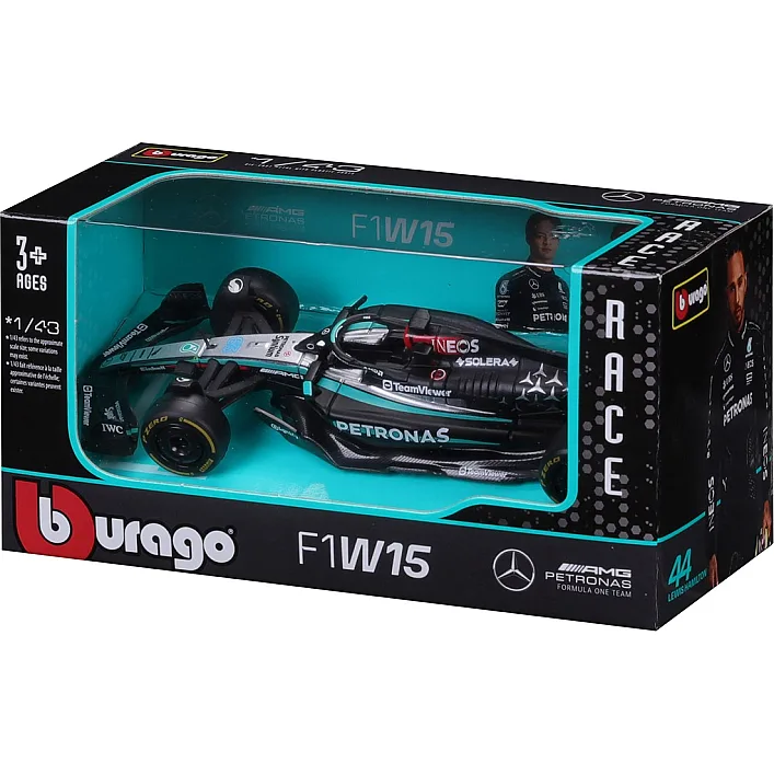 Автомодель - MERCEDES-AMG F1 W15 PERFORMANCE (2024) (1:43)
