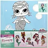 Набір для розпису по номерах для дітей "L.O.L. Surprise! L.O.L. Mermaids Merbaby" 40х40 см. KHO6262 (Нас5259)