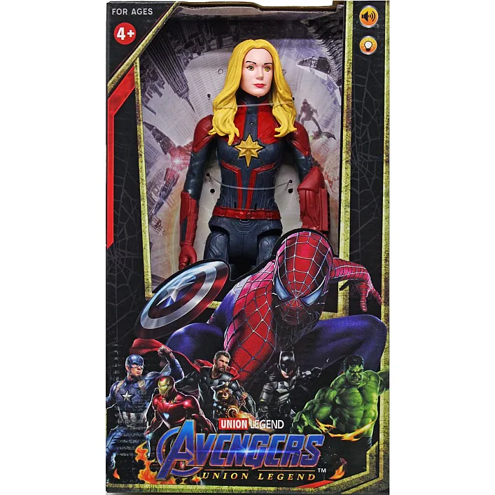 Игровая фигурка супергероя "Marvel: Капитан Марвел"