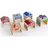 Набор строений Guidecraft Block Play к Дороге из дерева, 6 шт. (G6716)