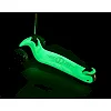 Самокат дитячий триколісний Ricokids Glow бірюзовий