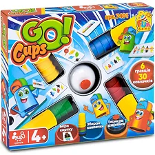 Настольная развлекательная игра "Go Cups" 7401 (12/2) "4FUN Game Club", в коробке