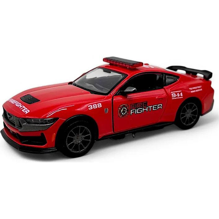 Машинка металлическая "Ford Mustang Dark-Horse (Firefighter)"