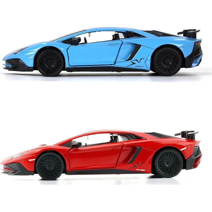 Автомодель - LAMBORGHINI AVENTADOR (червоний, синій)