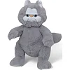 Мягкая игрушка Кот сидячий (26 см) серый
