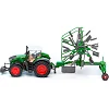 Модель - Трактор Fendt 1050 Vario c роторными валковыми граблями
