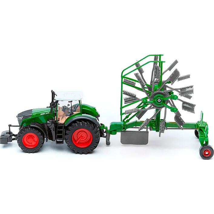 Модель - Трактор Fendt 1050 Vario c роторными валковыми граблями