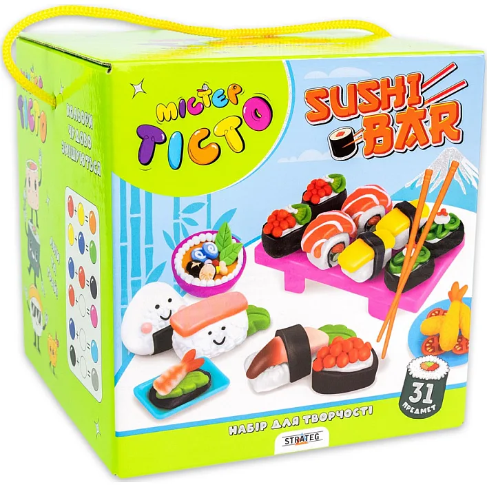 Креативна творчість "Містер тісто Sushi Bar" 41013, 31 предмет