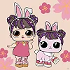 Картина по номерам "L.O.L. Surprise! Chinese New Year Doll & Pet" 40х40 см