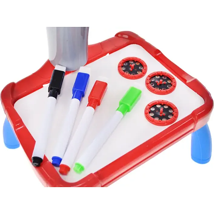 Детский стол для рисования "КОСМОС" с проектором в коробке 6651(Н) р.22,5*7*18см (Нас8157)