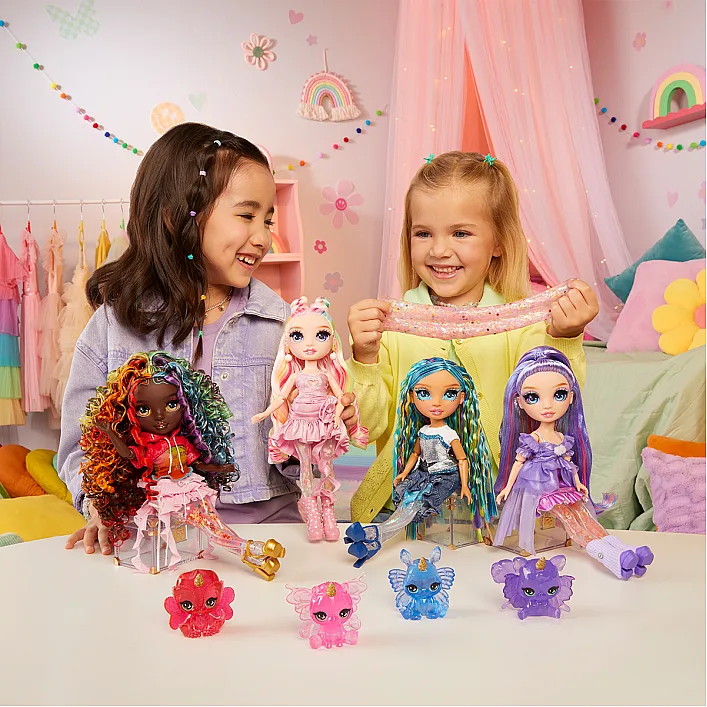 Ігровий набір з лялькою RAINBOW HIGH серії "Rainbow Shimmers" - СКАЙЛЕР (зі слаймом)