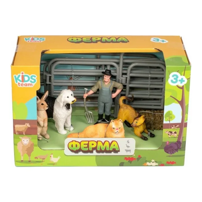 Детский игрушечный набор "Ферма" Q9899-X13_1 кушечки, собака, кролик